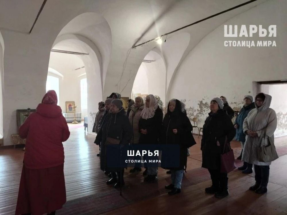 Своды верхнего храма в Одоевском
