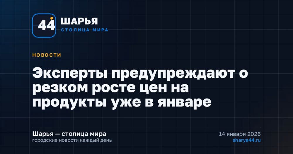 Эксперты предупреждают о резком росте цен на продукты уже в январе — Шарья