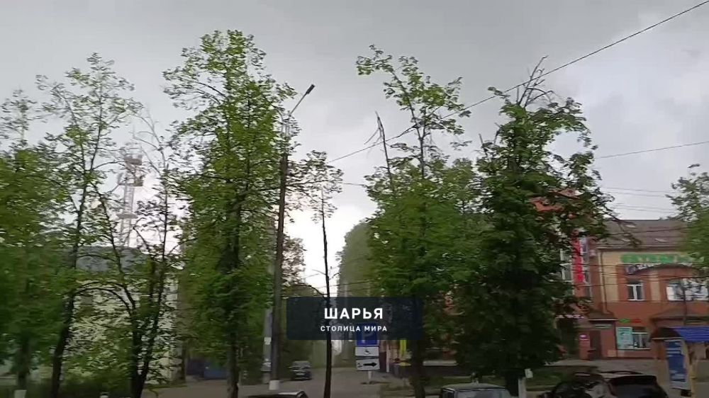 Гроза, гром и дождь — Шарья
