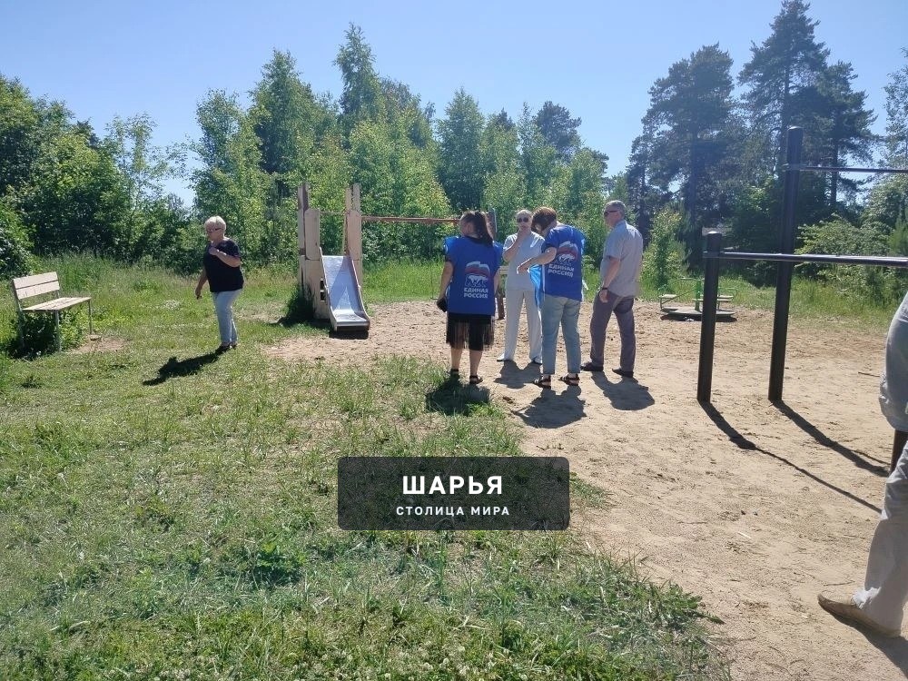 Единороссы проверили спортивные и детские площадки города — Шарья — фото 2