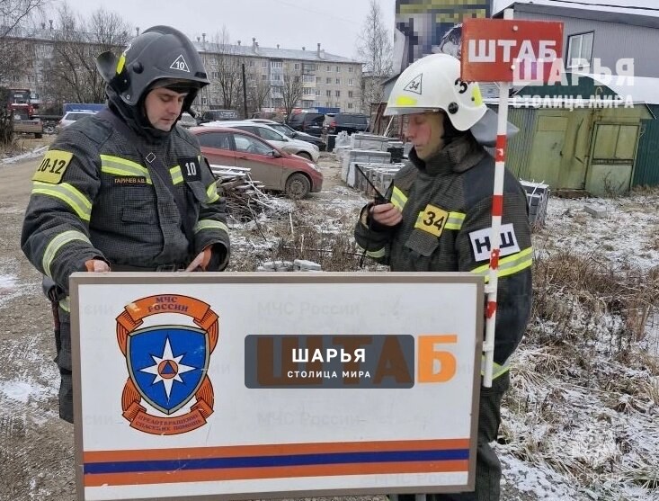 Шарьинские огнеборцы отработали навыки тушения пожара на автозаправочной станции — Шарья — фото 4