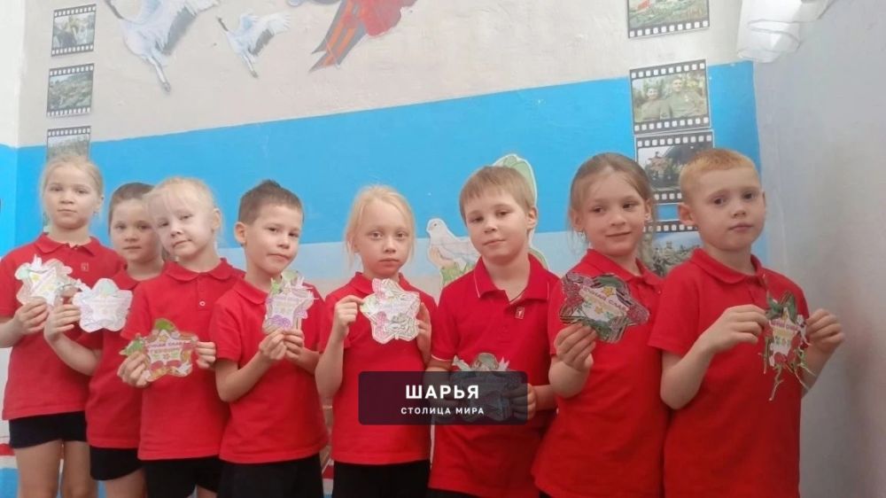Самые юные участники «Движения первых» стали героями патриотической акции «Эхо Победы» — Шарья — фото 7