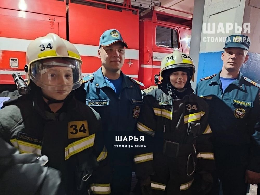 День посещений прошёл в ПСЧ 34 Шарьи — Шарья — фото 4