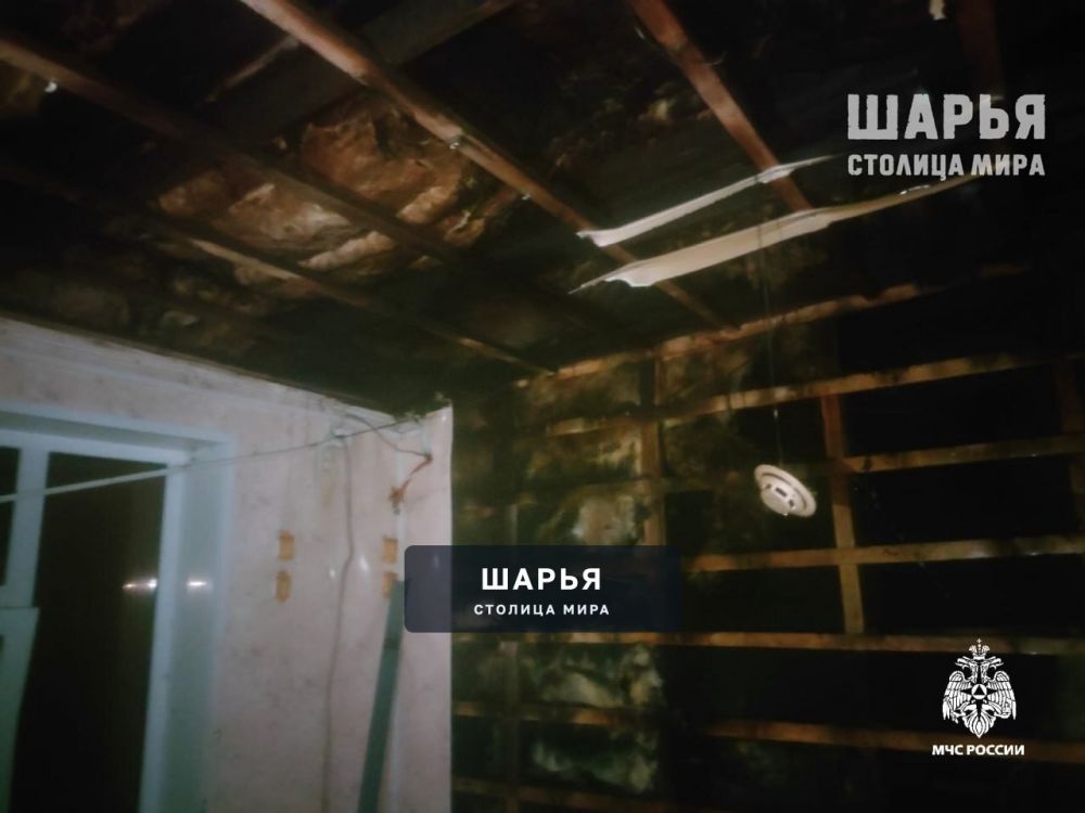 В Шарье пострадало административное здание от пожара — Шарья