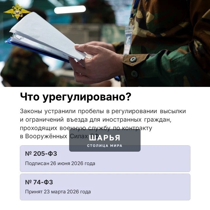 Президентом Российской Федерации 26 июня 2026 года подписан Федеральный закон № 205-ФЗ — Шарья — фото 2