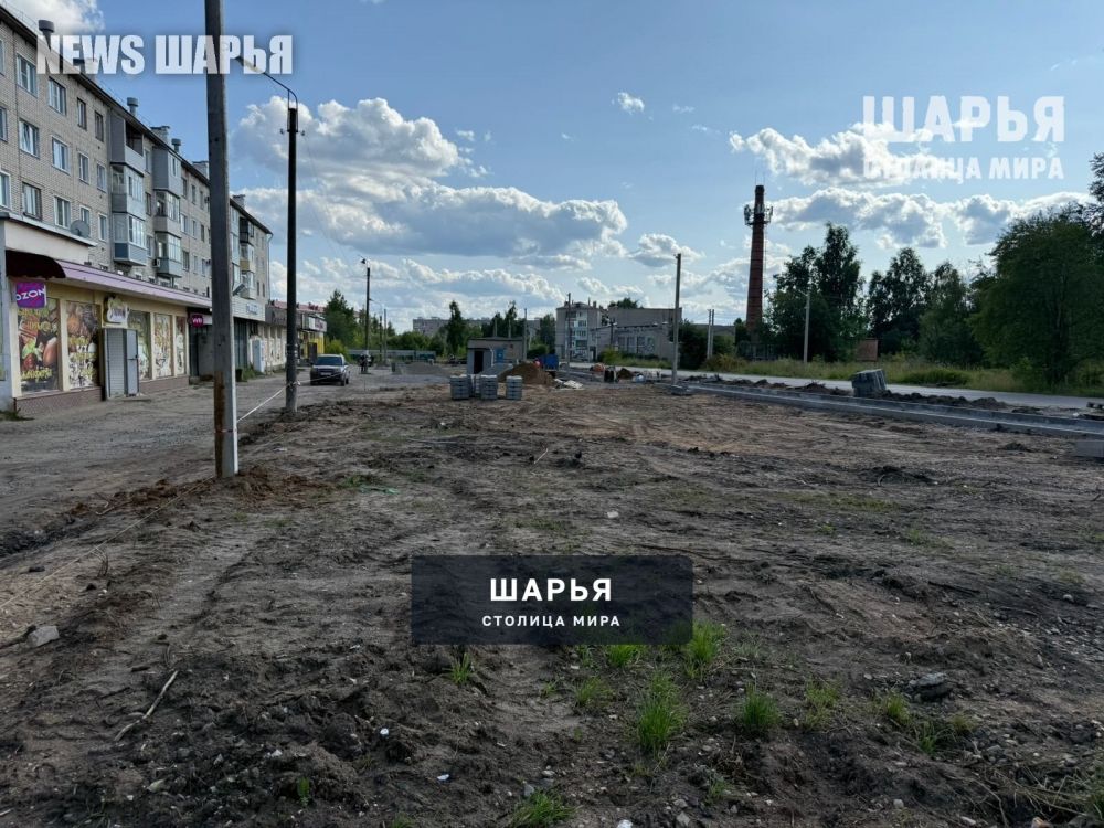 Благоустройство сквера на ул. Адм.Виноградова продолжается — Шарья — фото 4