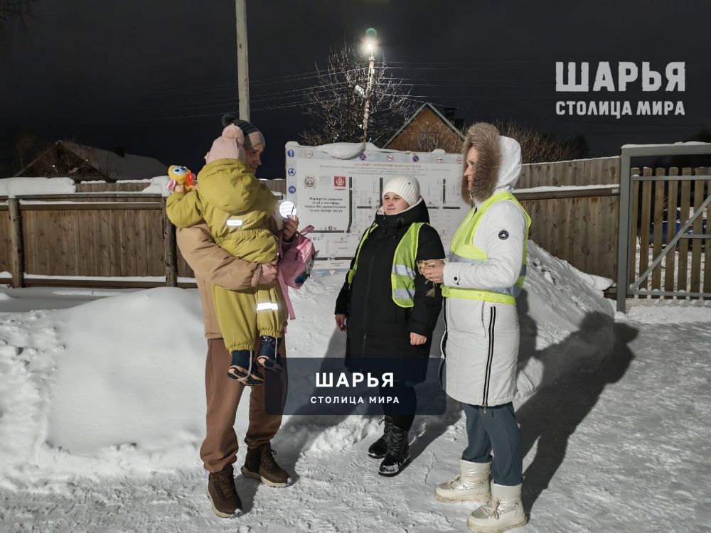 "Родительский патруль" напомнил шарьинцам о безопасном поведении на дороге — Шарья — фото 4