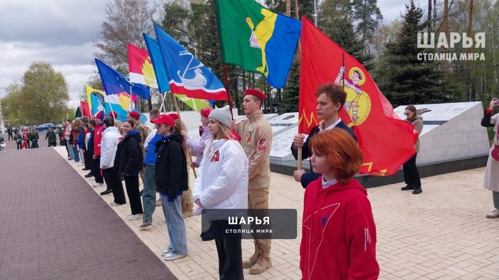 Частичка Вечного огня привезена в Шарьинский район — Шарья — фото 5
