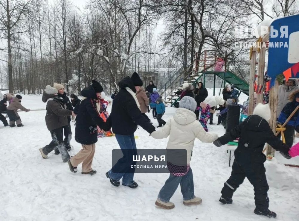 Веселые проводы зимы для шарьинцев организовали в ТОС «Ленинский» — Шарья — фото 2