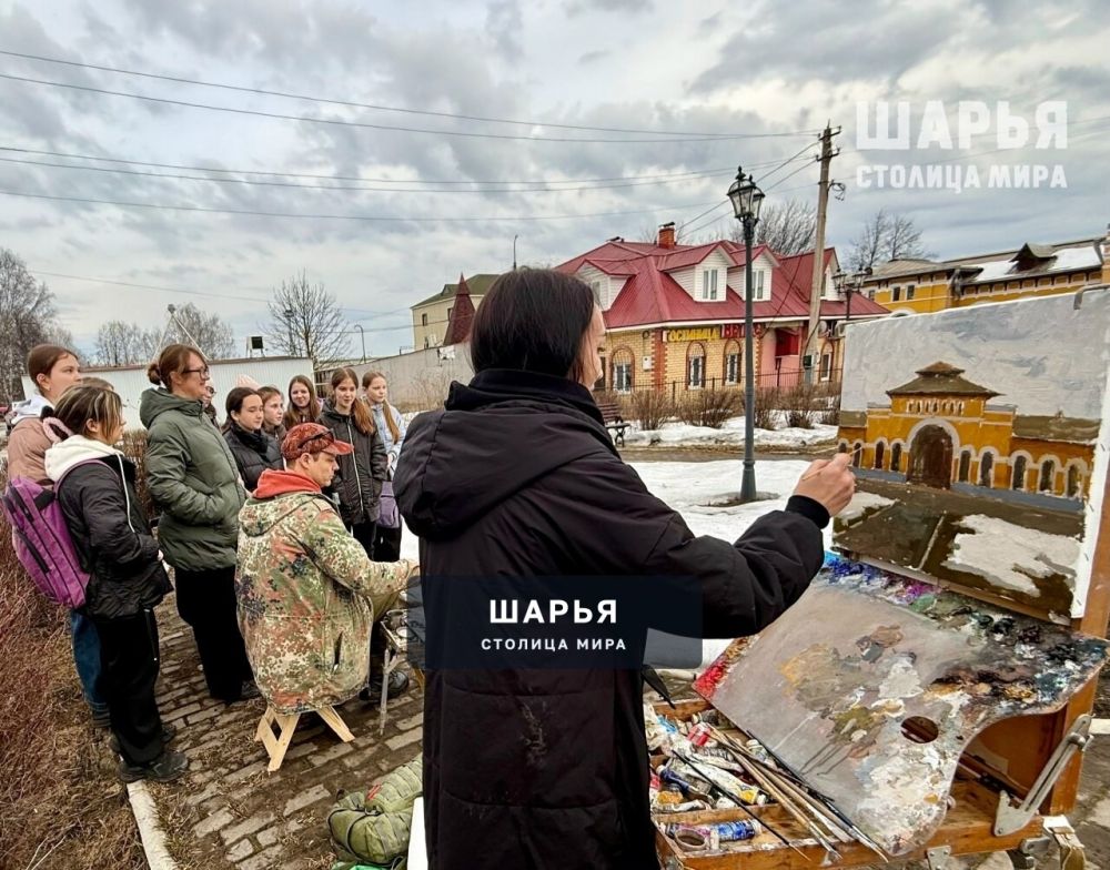 Юные художники Шарьи учатся у мастеров — Шарья — фото 3