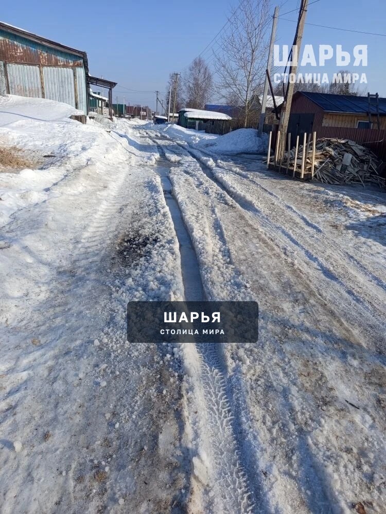 Ветлужский не смагает своими силами бороться с тающим снегом — Шарья — фото 7