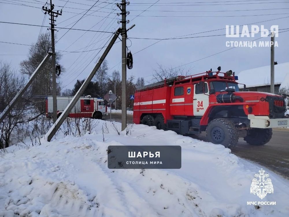 ГУ МЧС России по Костромской области приводит статистику по происшествим в январе — Шарья
