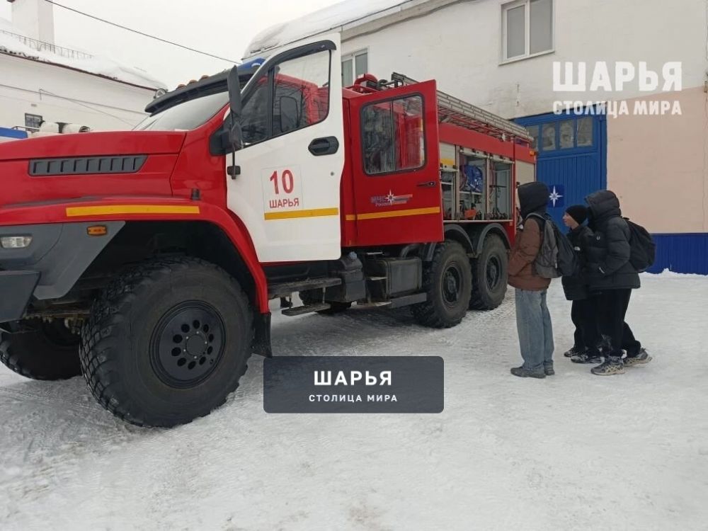 Пожарная часть: герои Шарьи глазами семиклассников — Шарья