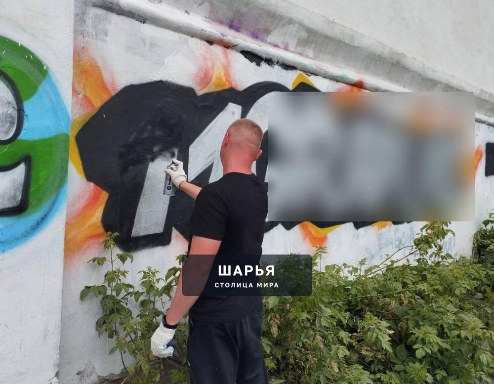 Костромичей зовут на борьбу с граффити — Шарья