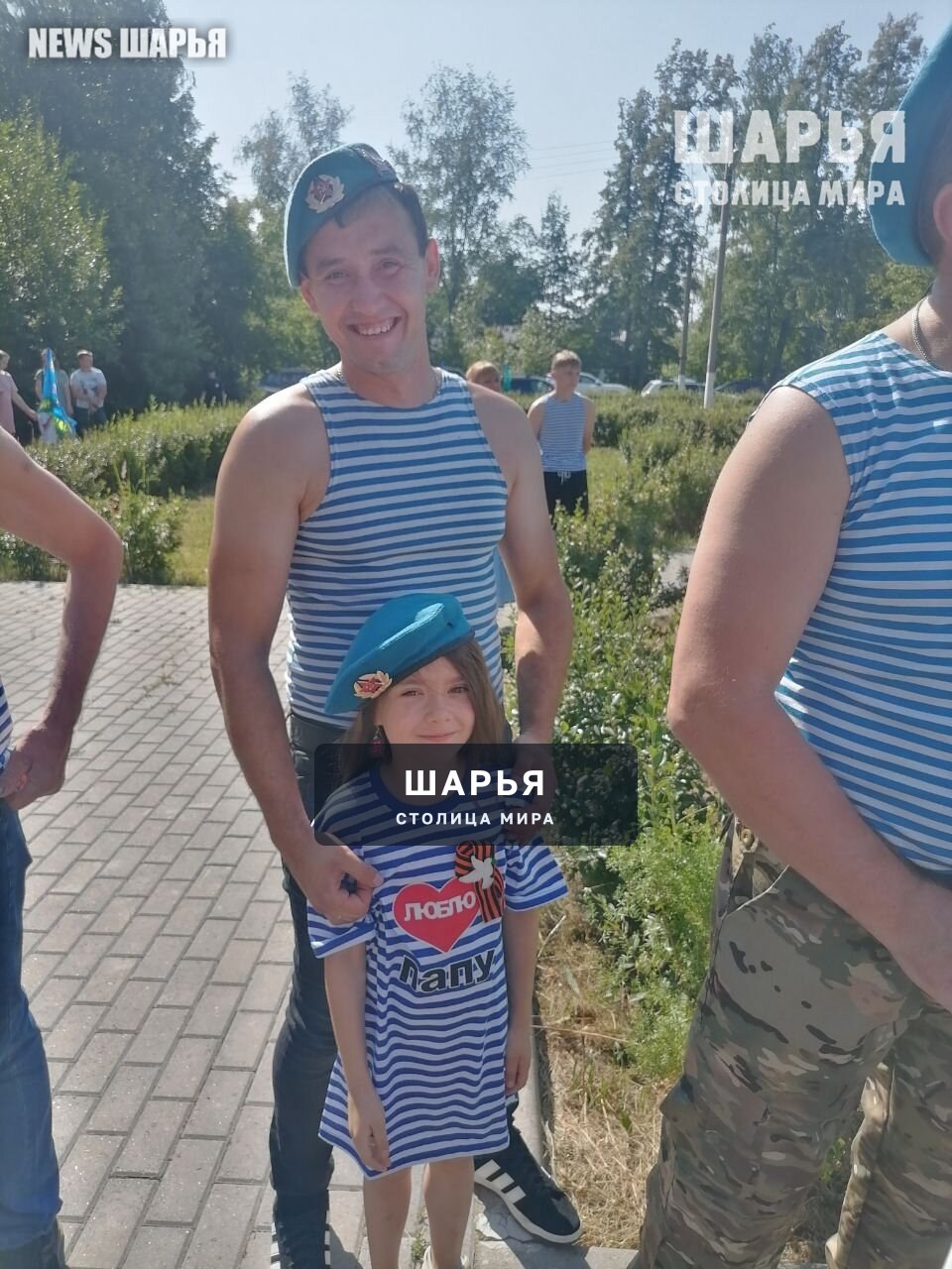 Десантники Шарьи провели автопробег и торжественный митинг в юбилейный день создания ВДВ — Шарья — фото 9