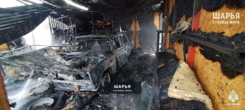В течение суток шарьинские огнеборцы дважды выезжали на ЧП — Шарья — фото 3