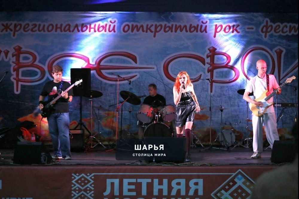 Шарьинские рокеры дали жару в Мантурово — Шарья — фото 2