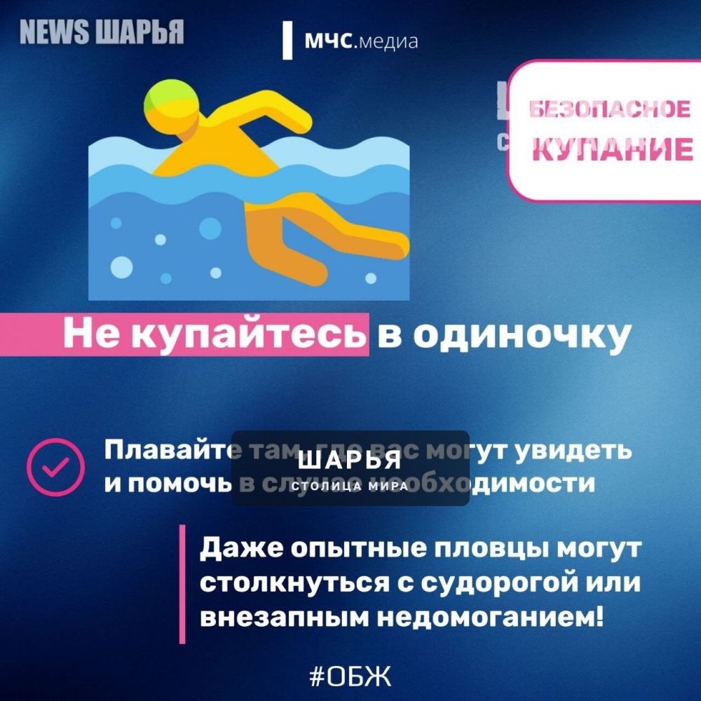 Водоемы: купаемся безопасно! — Шарья — фото 2
