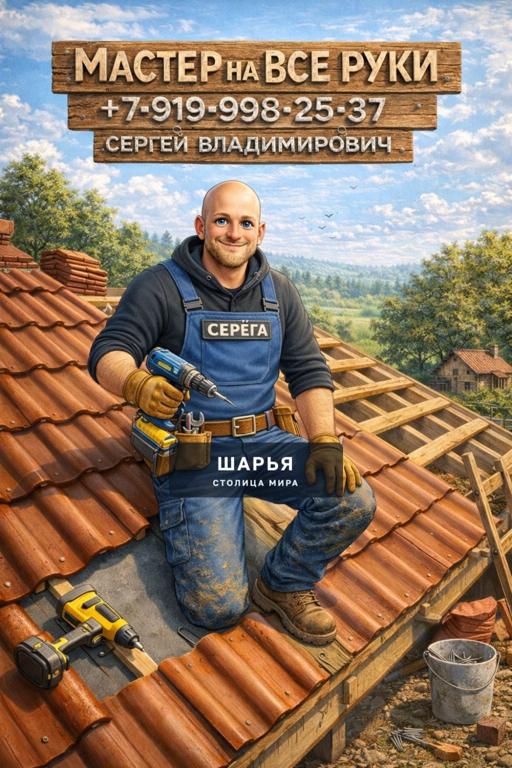 +7-919-998-25-37 — Сергей Владимирович — Шарья