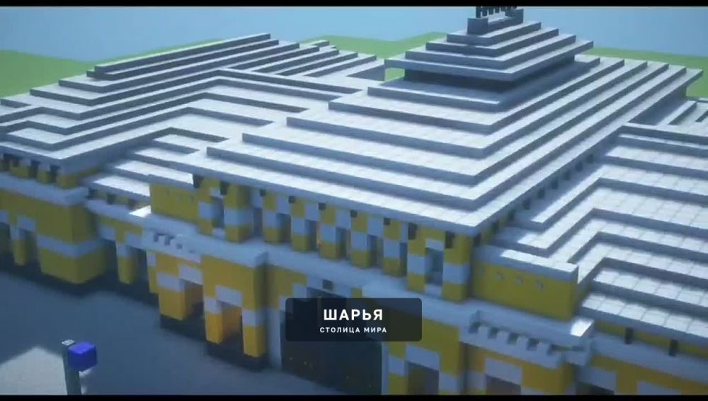 Построили Шарьинский вокзал в игре "Майнкрафт" — Шарья