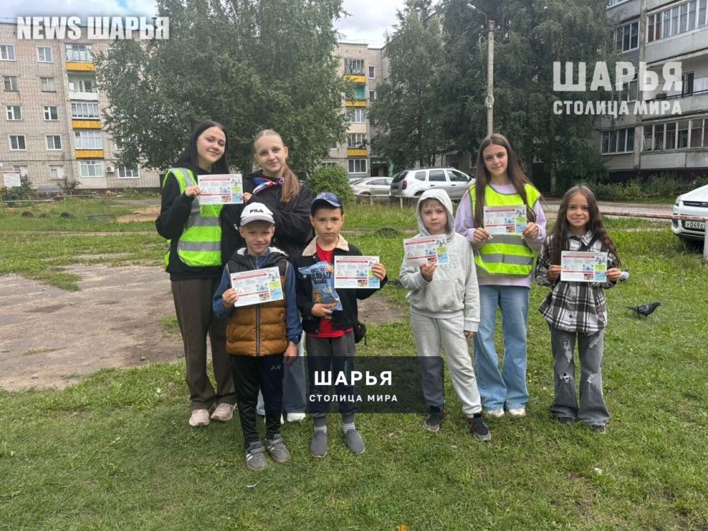 Юные приняли участие в акции "Пятница безопасности" — Шарья — фото 3