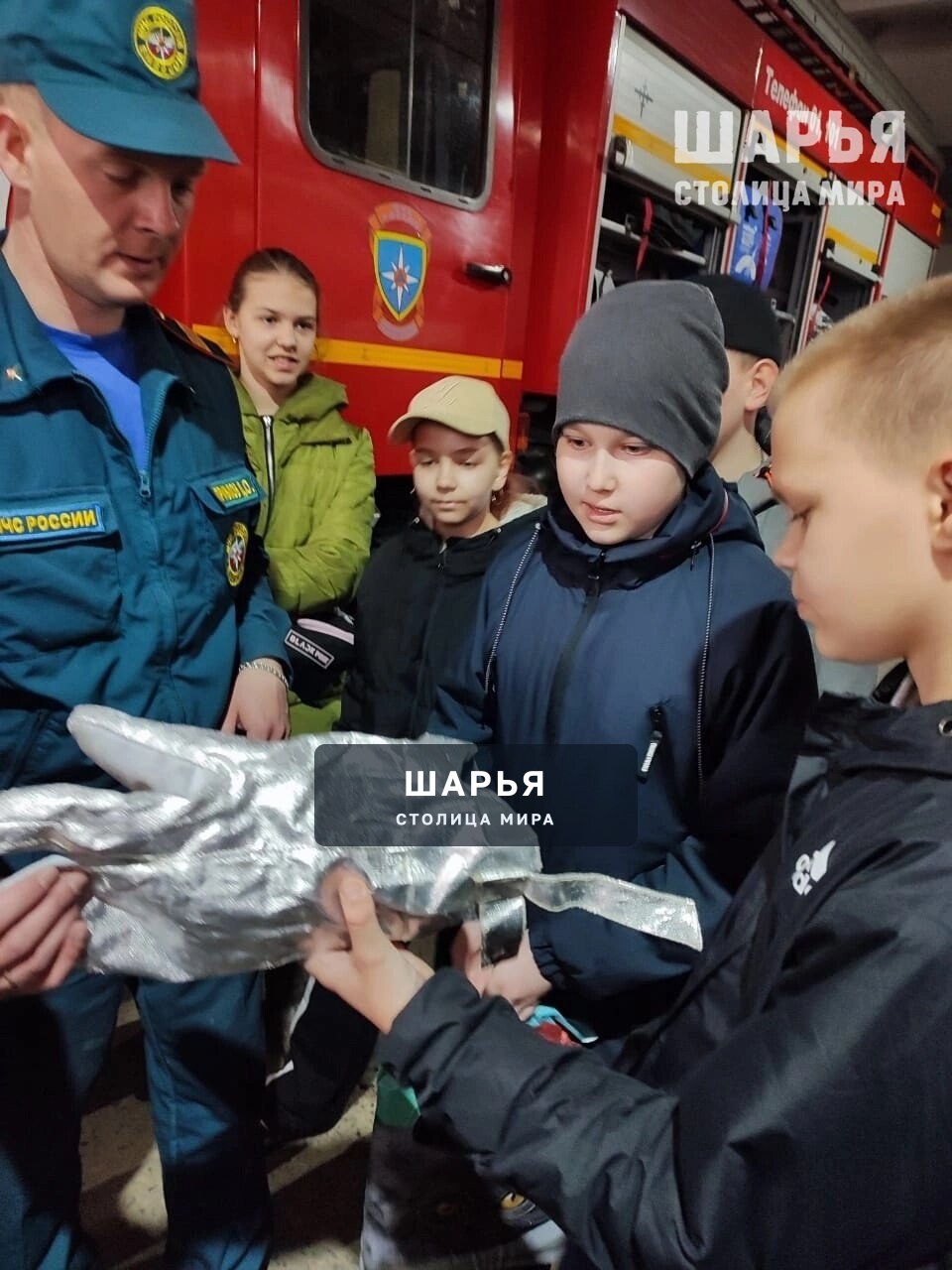 День посещений прошёл в ПСЧ 34 Шарьи — Шарья — фото 6
