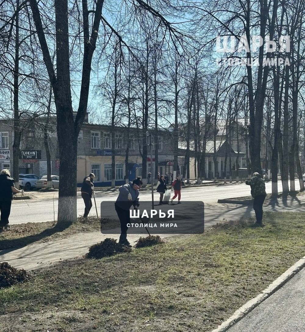 В Шарье началась пора субботников — Шарья — фото 6