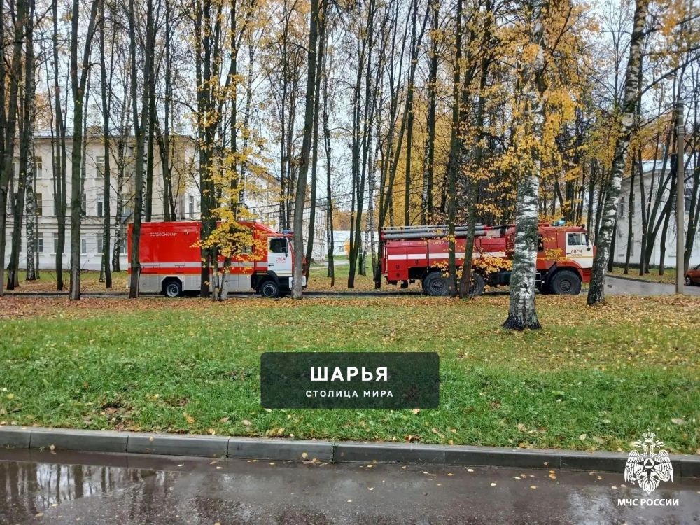 Сводка пожаров за неделю — Шарья