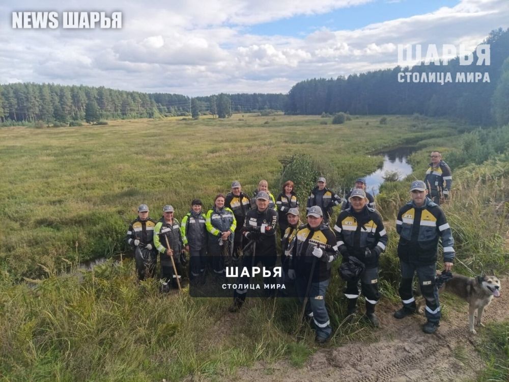 Берег реки Шарьинки очистили от мусора — Шарья