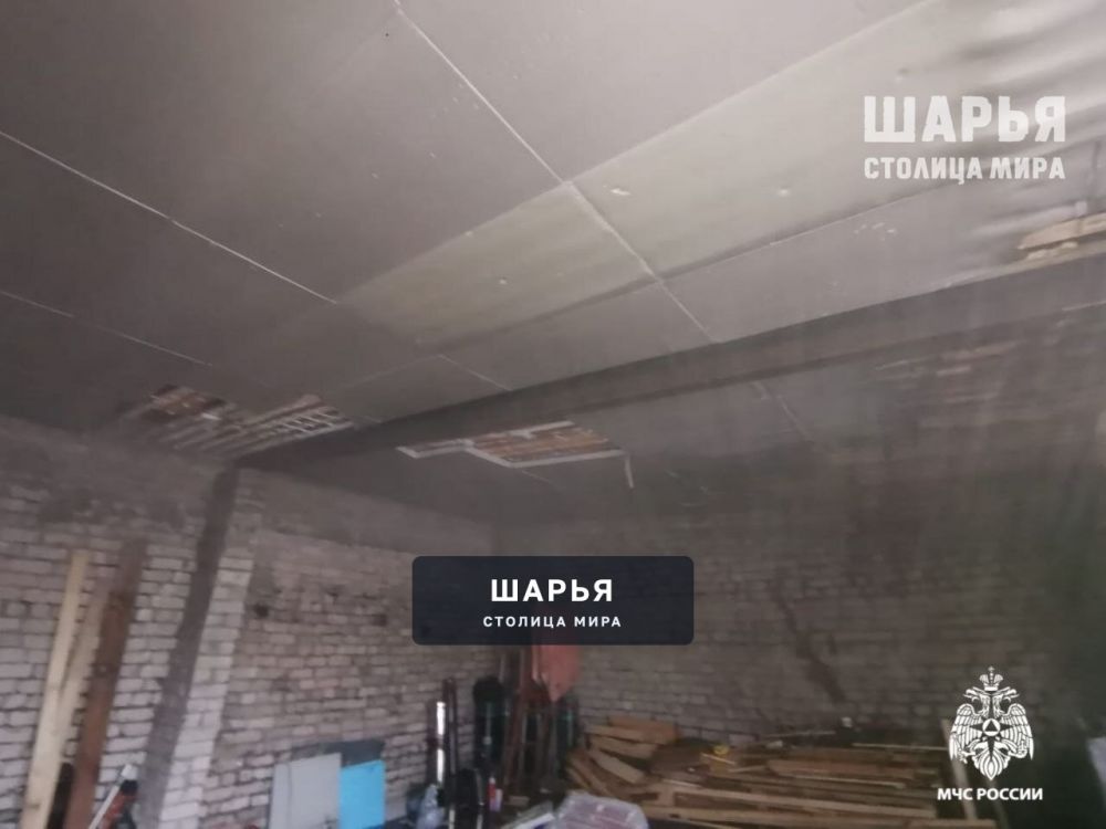 В Шарье выгорел гараж — Шарья