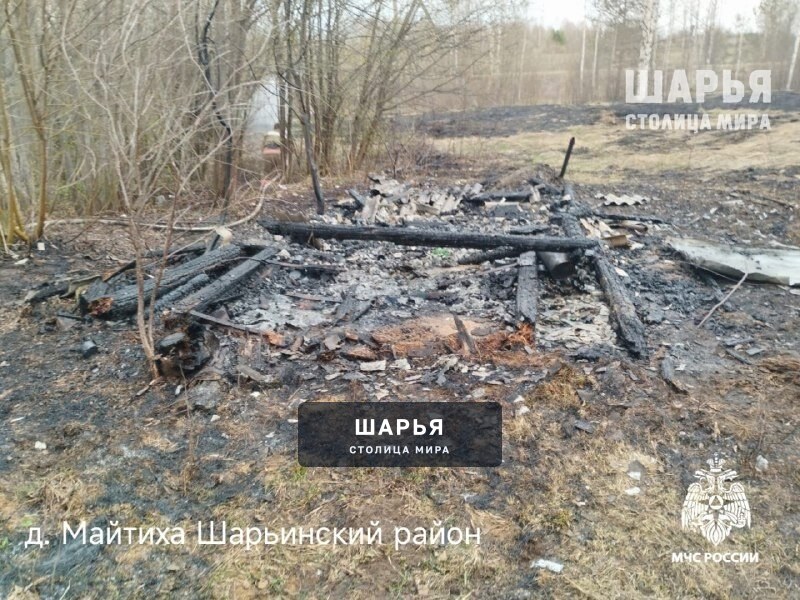 Короткое замыкание стало причиной пожара в Шарьинском районе — Шарья
