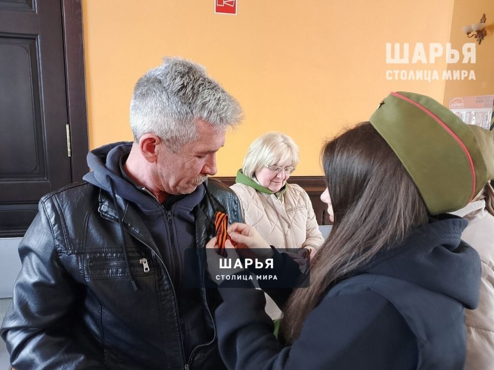 В Шарье проходит Всероссийская акция "Георгиевская лента" — Шарья — фото 5