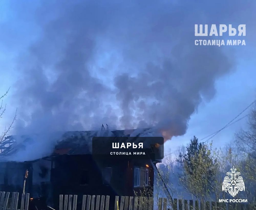 И снова в Шарье сгорел жилой дом — Шарья