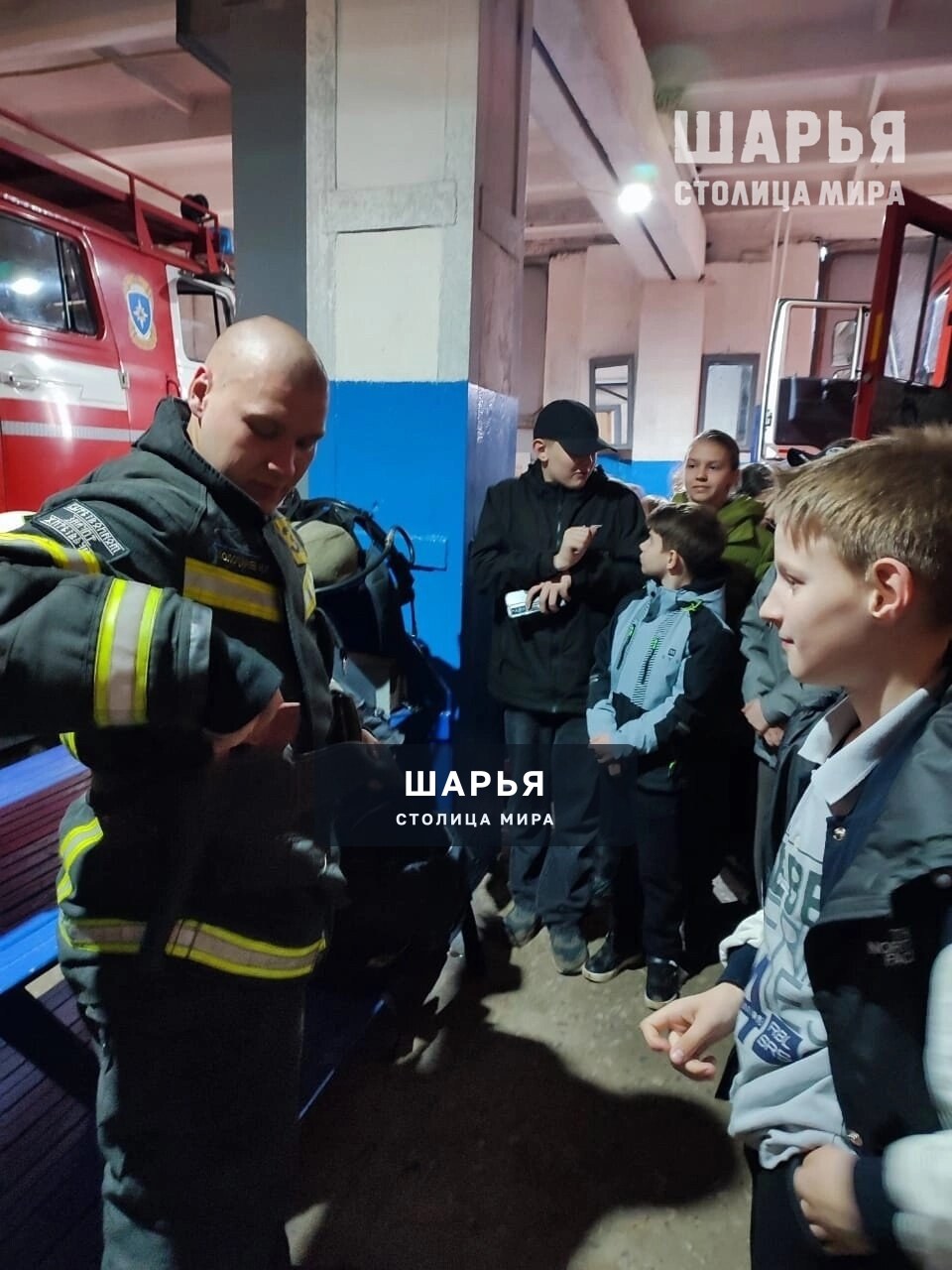 День посещений прошёл в ПСЧ 34 Шарьи — Шарья — фото 5