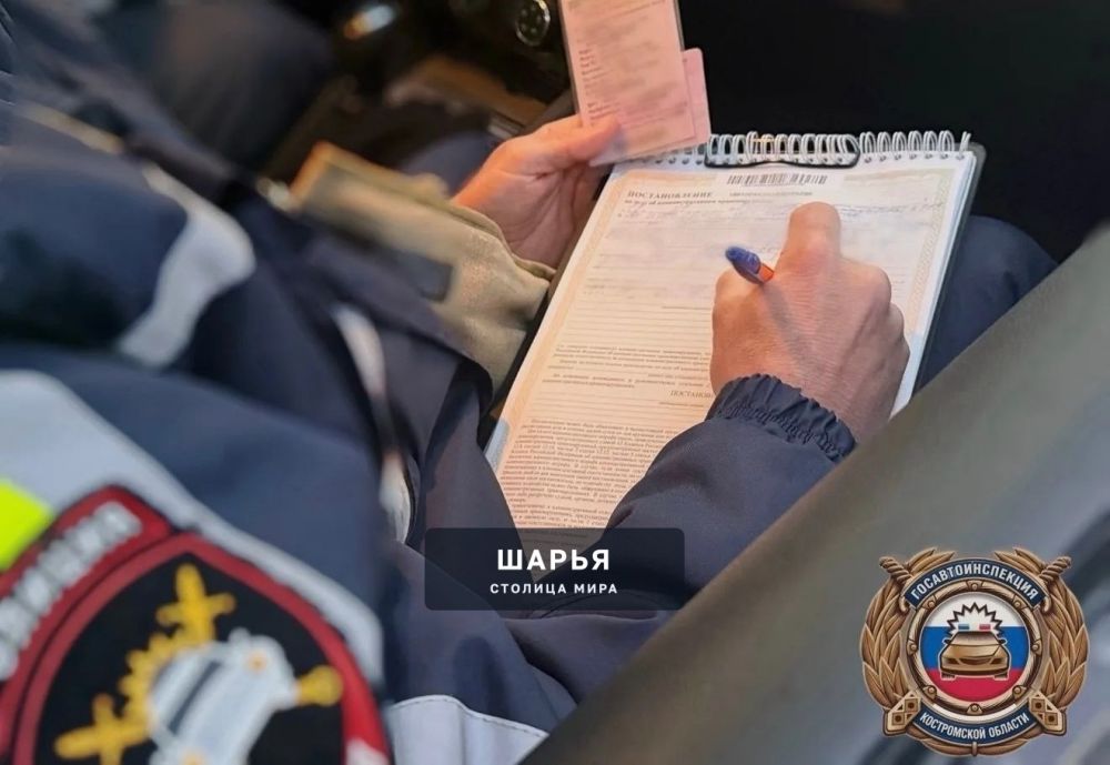 Злостный нарушитель ПДД попался госавтоинспекторам — Шарья