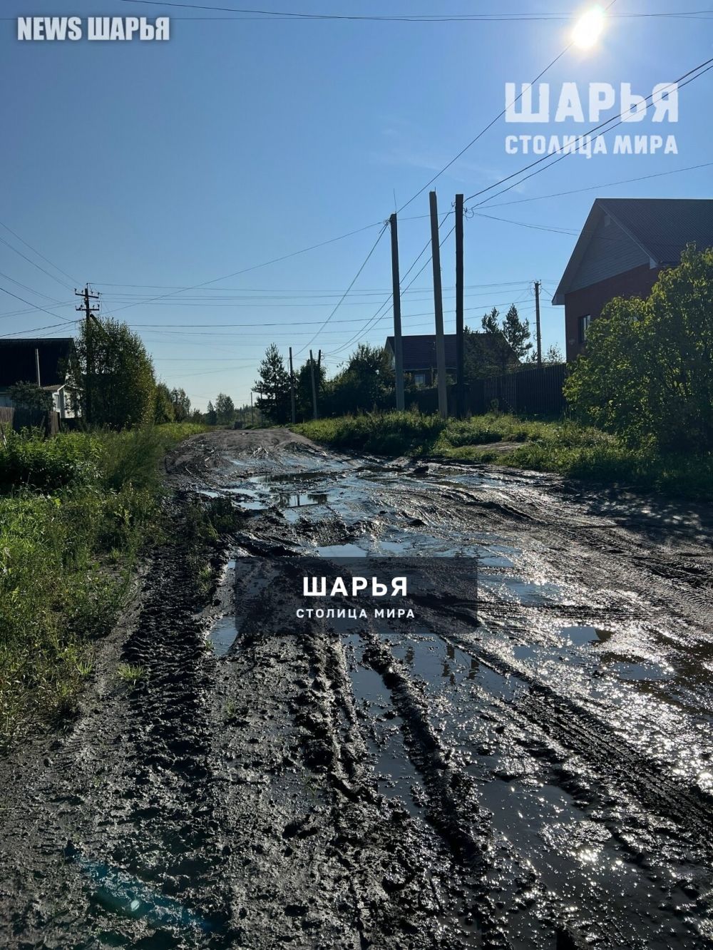 По колено в грязи стало нормой для Шарьи — Шарья