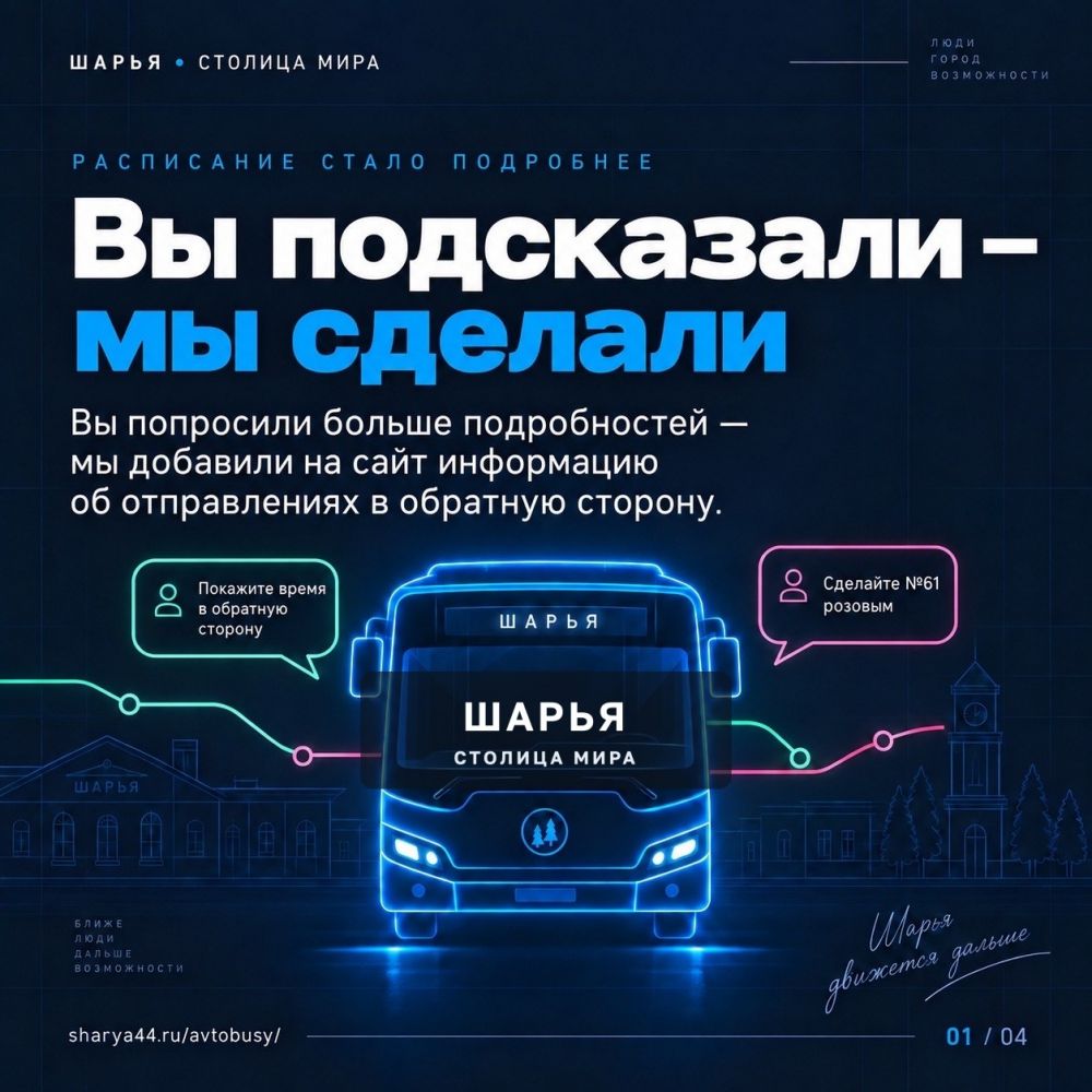 Неравнодушные пользователи сайта sharya44.ru вновь внесли свои предложения в веб-студию… — Шарья — фото 1