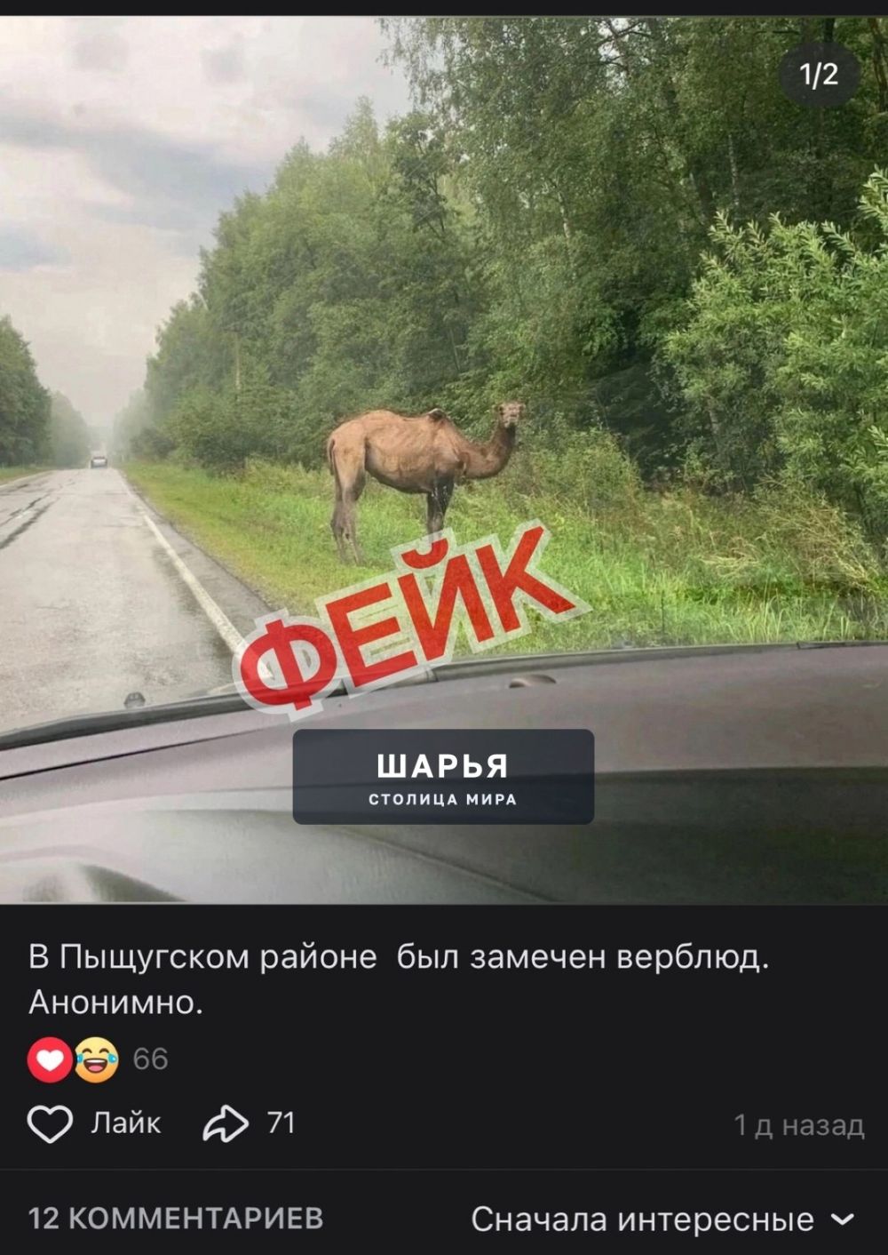 Разоблачаем фейки — Шарья