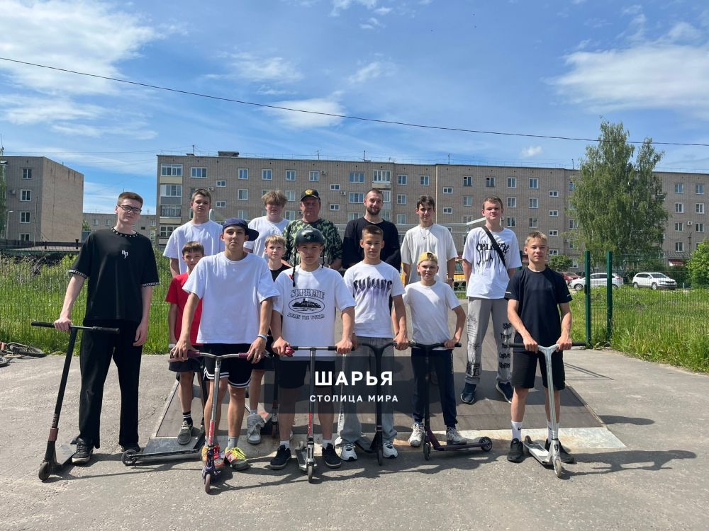 7 июня в городе Шарья состоялось Первенство по дисциплинам BMX Парк и Scoot Парк
