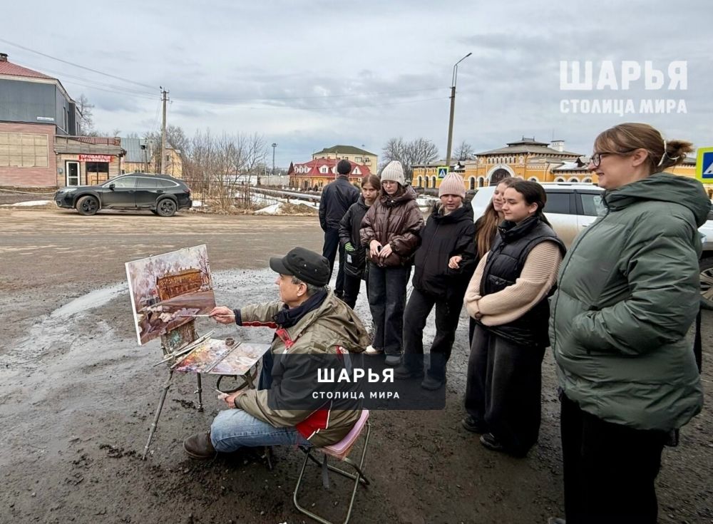Юные художники Шарьи учатся у мастеров — Шарья — фото 2
