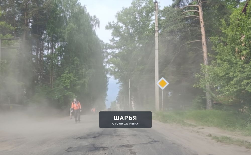 В Ветлужском во всю идёт ямочный ремонт дорог — Шарья — фото 3