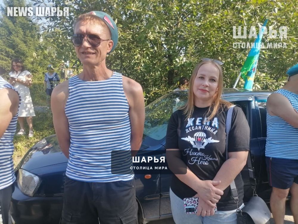 Десантники Шарьи провели автопробег и торжественный митинг в юбилейный день создания ВДВ — Шарья — фото 8