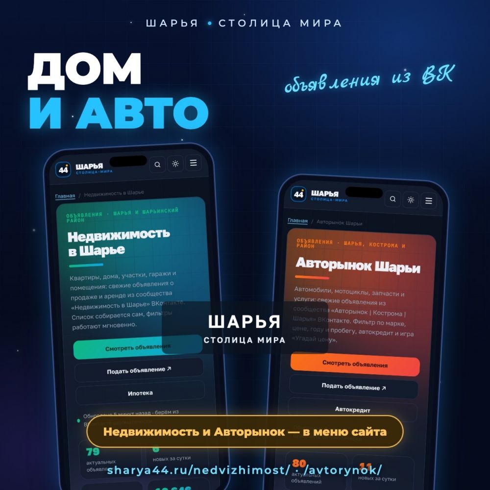 Что нового добавила команда TarasovWeb.ru на главный сайт города sharya44.ru — Шарья — фото 9