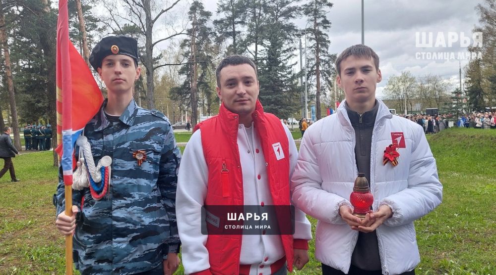 Частичка огня Победы из Москвы в Шарье — Шарья — фото 7
