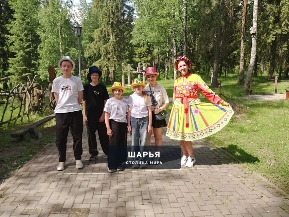 Летние каникулы шарьинские школьники проводят в парке — Шарья — фото 4