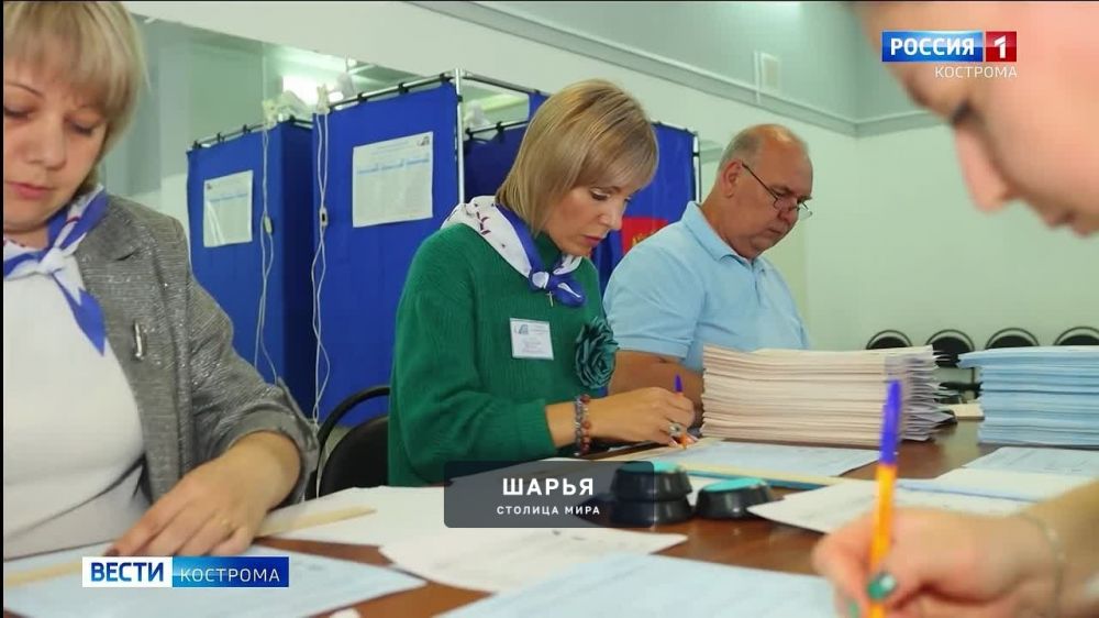 На избирательные участки Шарьи 10 сентября поступили бюллетени для голосования — Шарья