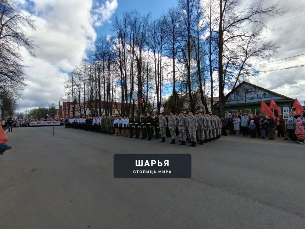 В Шарье отмечают День Победы — Шарья
