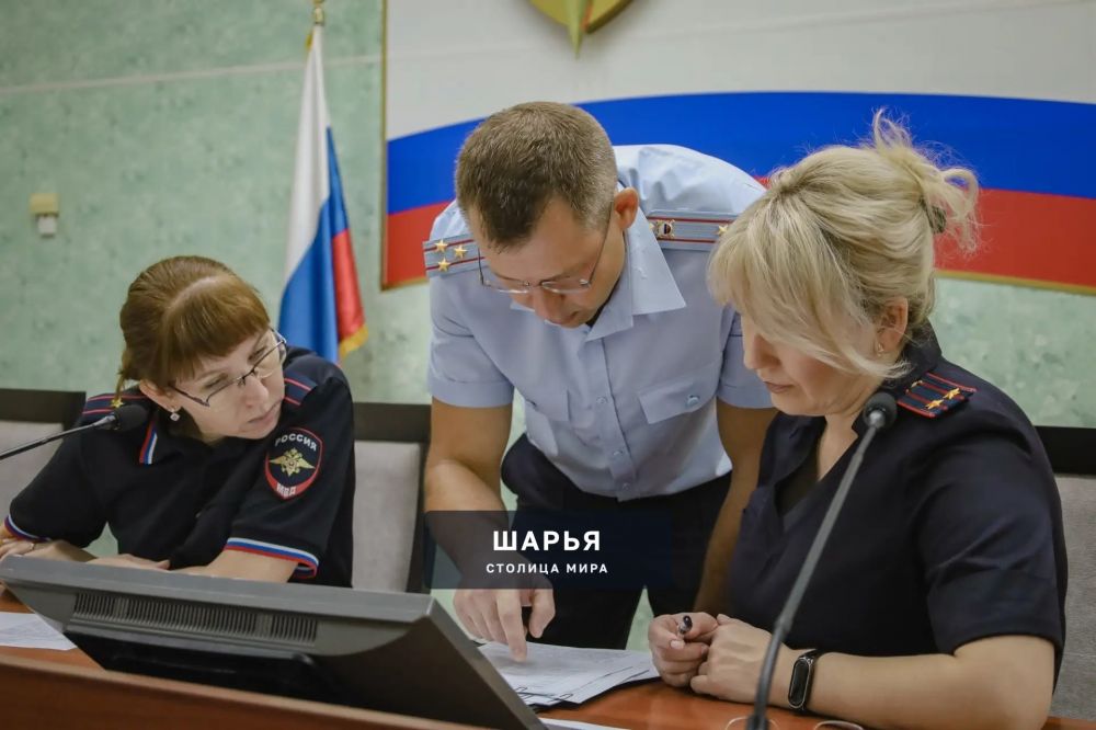 Сотрудники штабных подразделений полиции соревновались за звание «Лучший по профессии» — Шарья — фото 8
