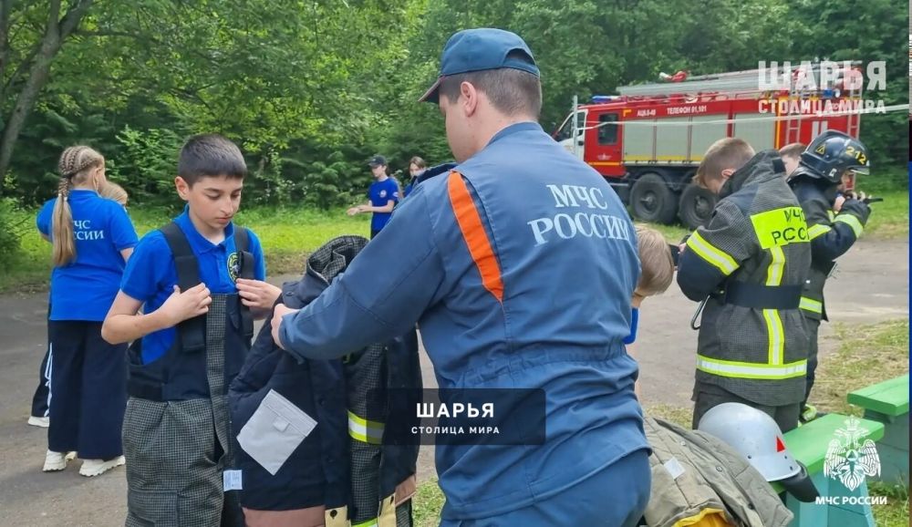 Вопросы безопасности детей в летний период на контроле спасателей — Шарья — фото 2