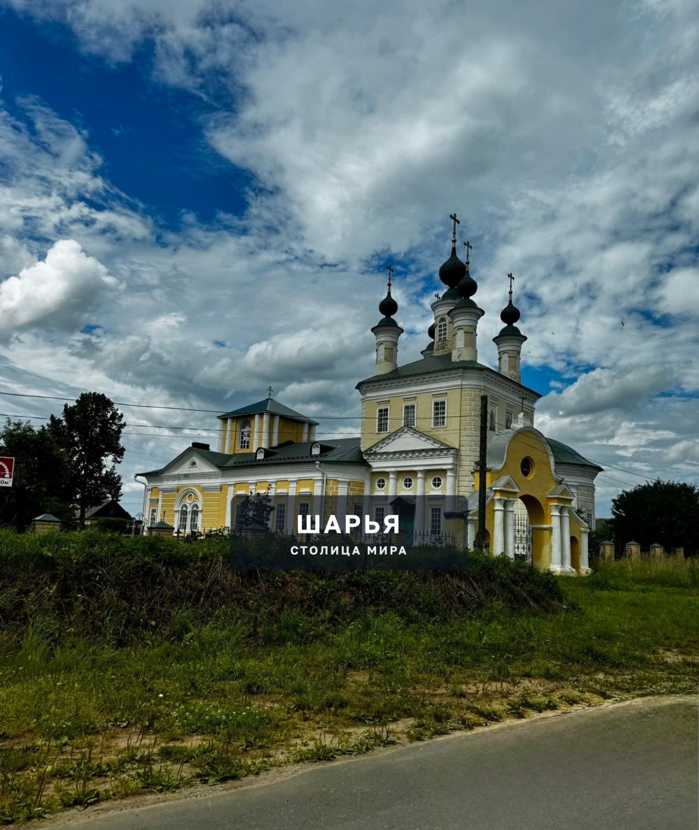 Николо-Шанга. Церковь Спаса Преображения — Шарья — фото 1